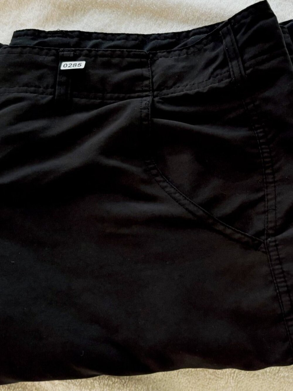 Converse Men's XL Cargo Shorts 40" Waist Charcoal Gray 10.5" Inseam Skate Style
